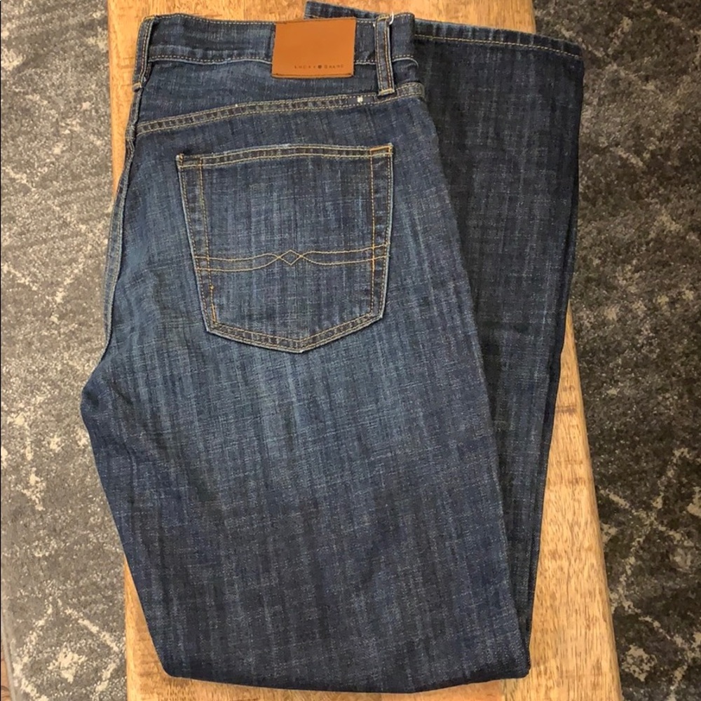Men’s Lucky Brand Jeans 34x32 221 Original Boot